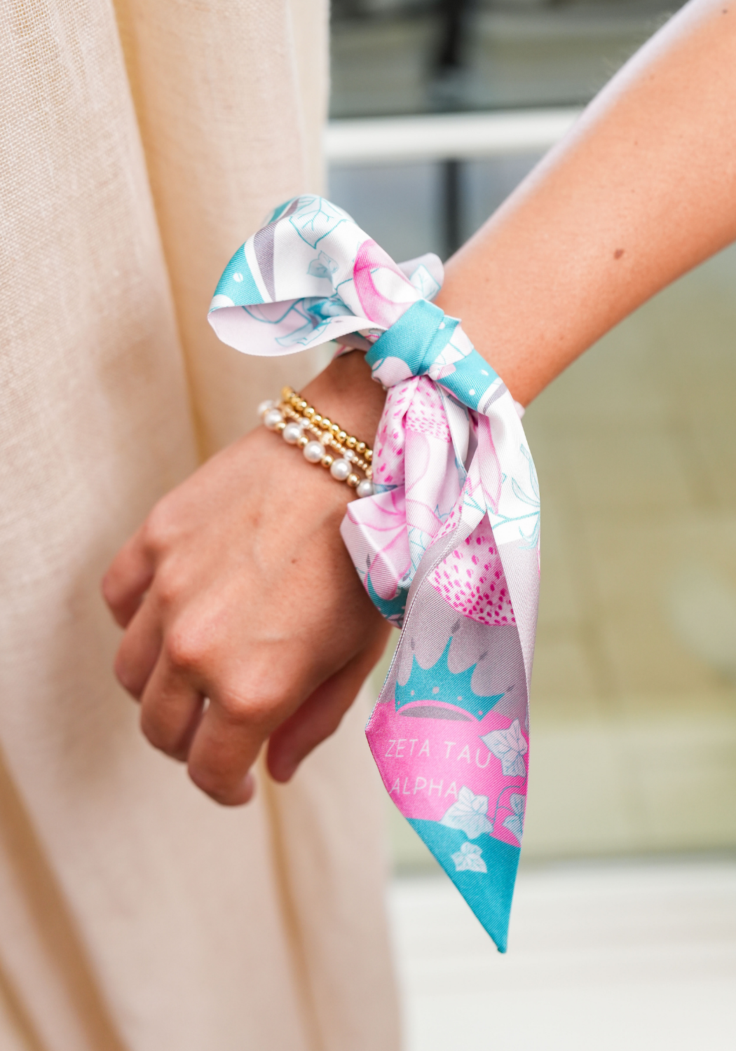 Zeta Tau Alpha Heirloom Scarflette