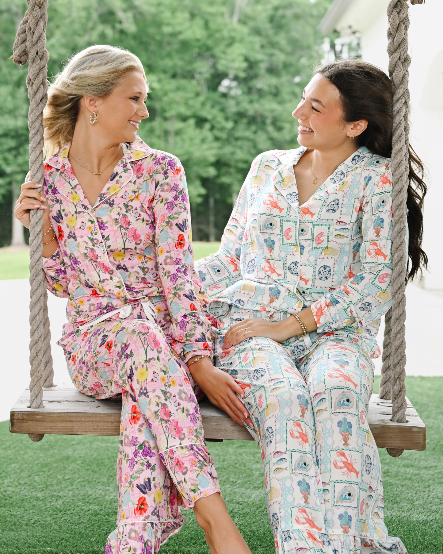 Heirloom Pajama Pants Set - Coastal