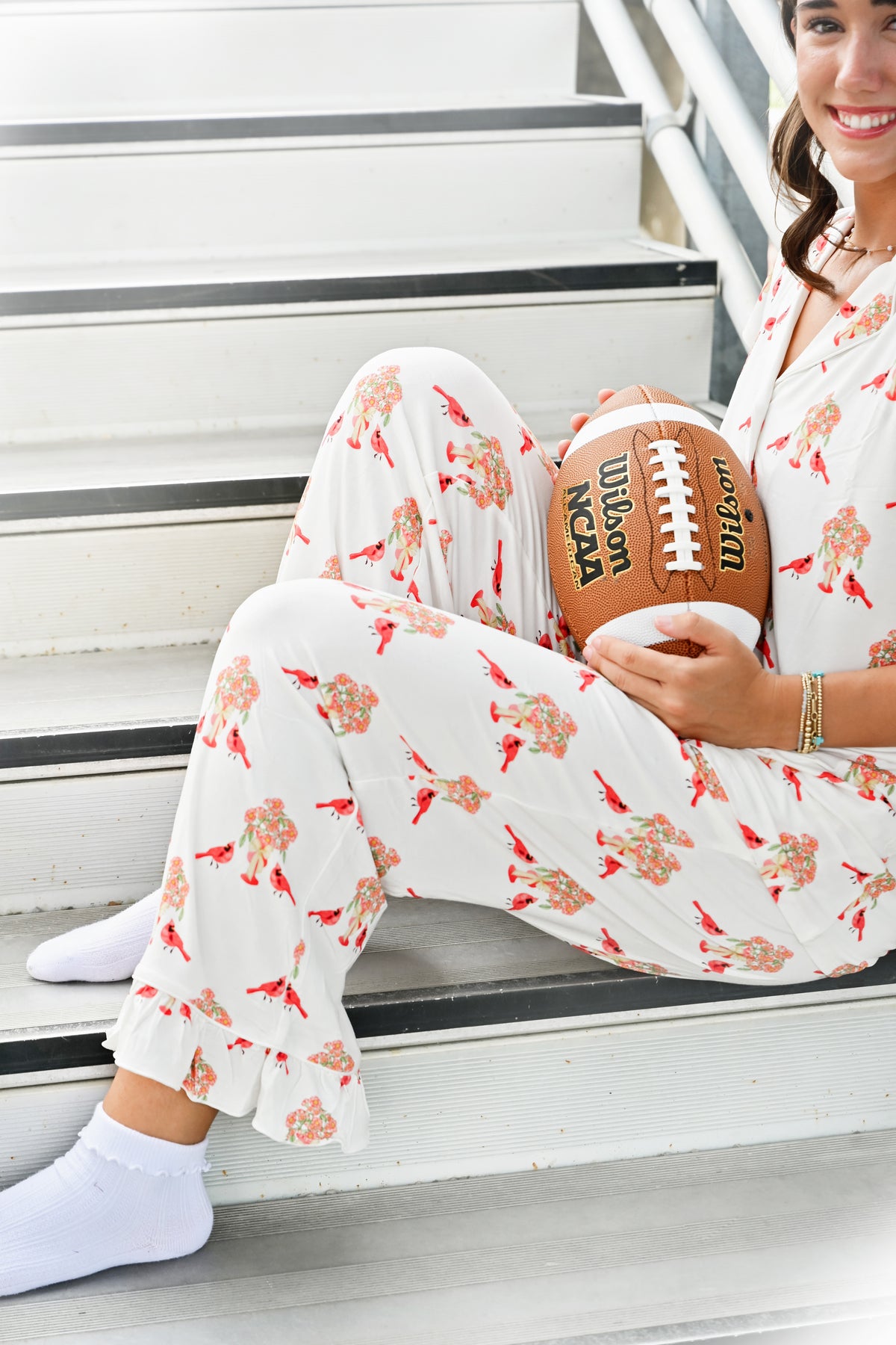 Heirloom Pajama Pants Set - Poppy & Gold