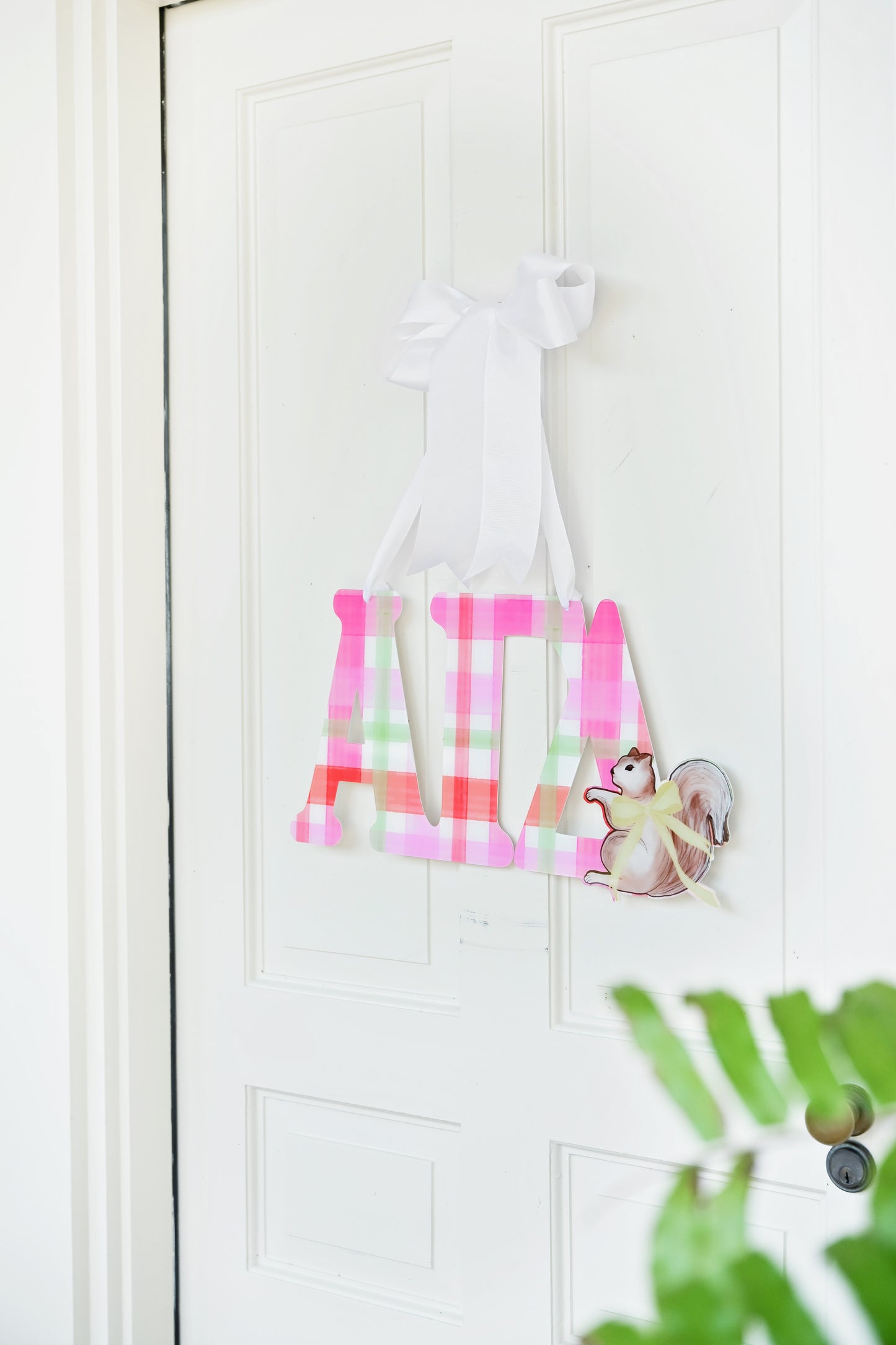 Alpha Gamma Delta Door Hanger