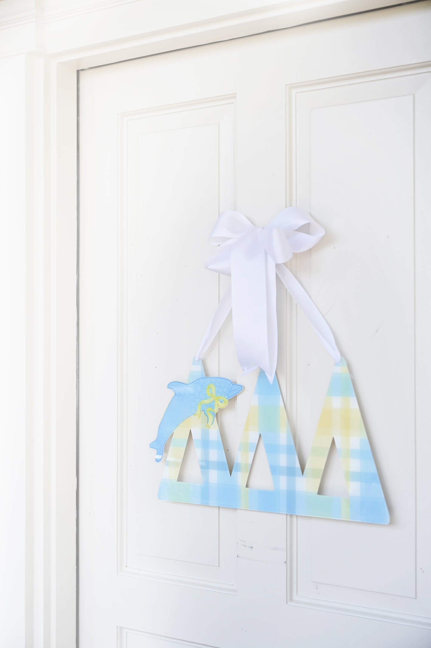 Delta Delta Delta Door Hanger