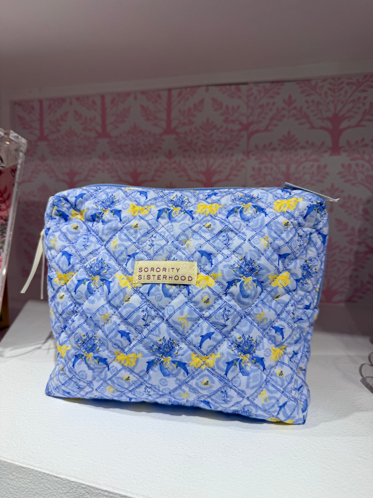 Delta Delta Delta Sorority Toiletry Bag