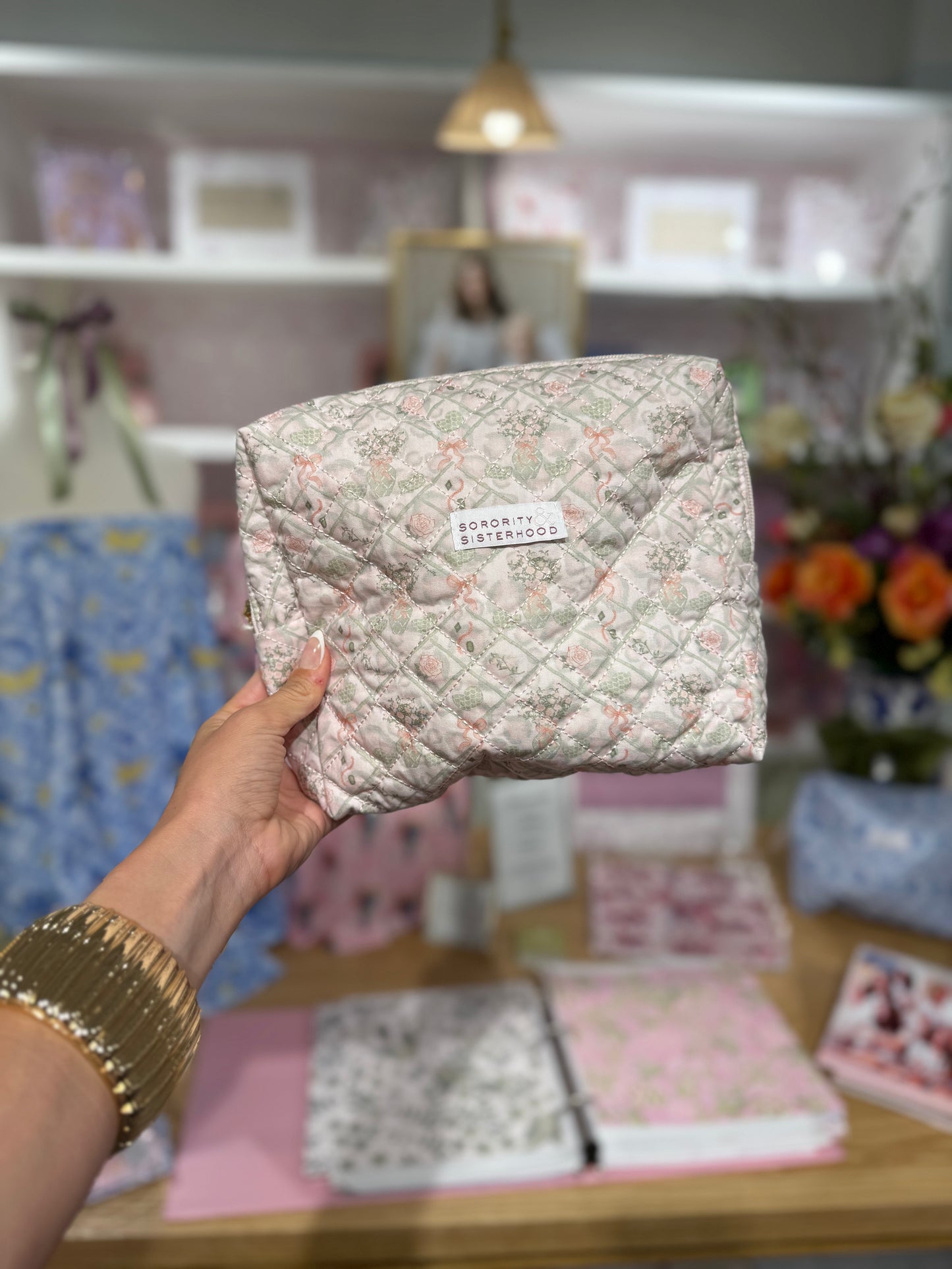 Kappa Delta Sorority Toiletry Bag