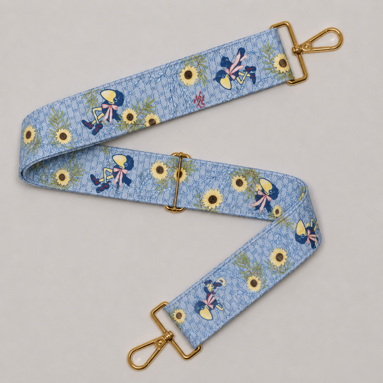 University of Kansas Silk Bag Strap