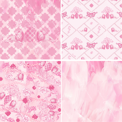 Phi Mu Acrylic Scalloped Tray
