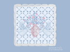 Pi Beta Phi Acrylic Scalloped Tray