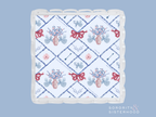 Pi Beta Phi Acrylic Scalloped Tray