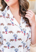 Texas Armadillo Heirloom Shorts Set