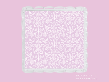 Sigma Kappa Scalloped Tray