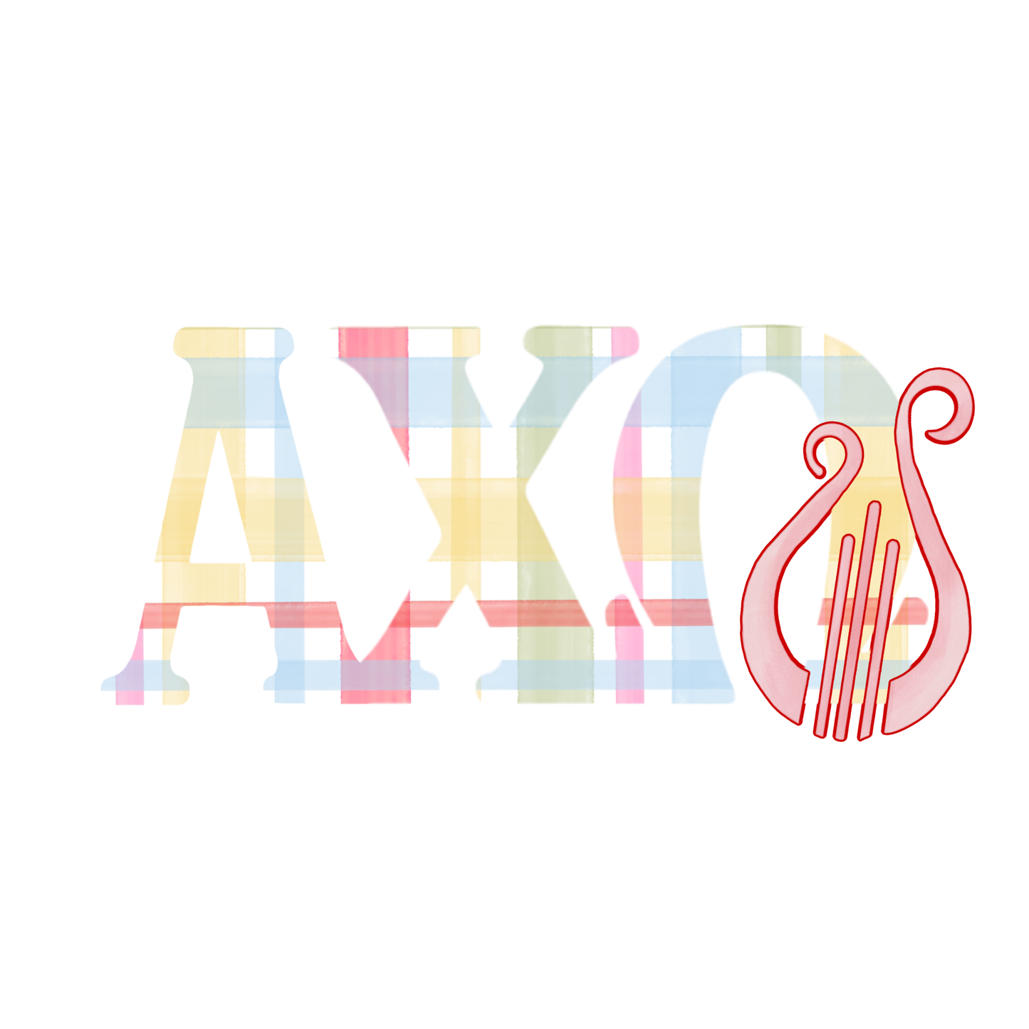 Alpha Chi Omega Door Hanger