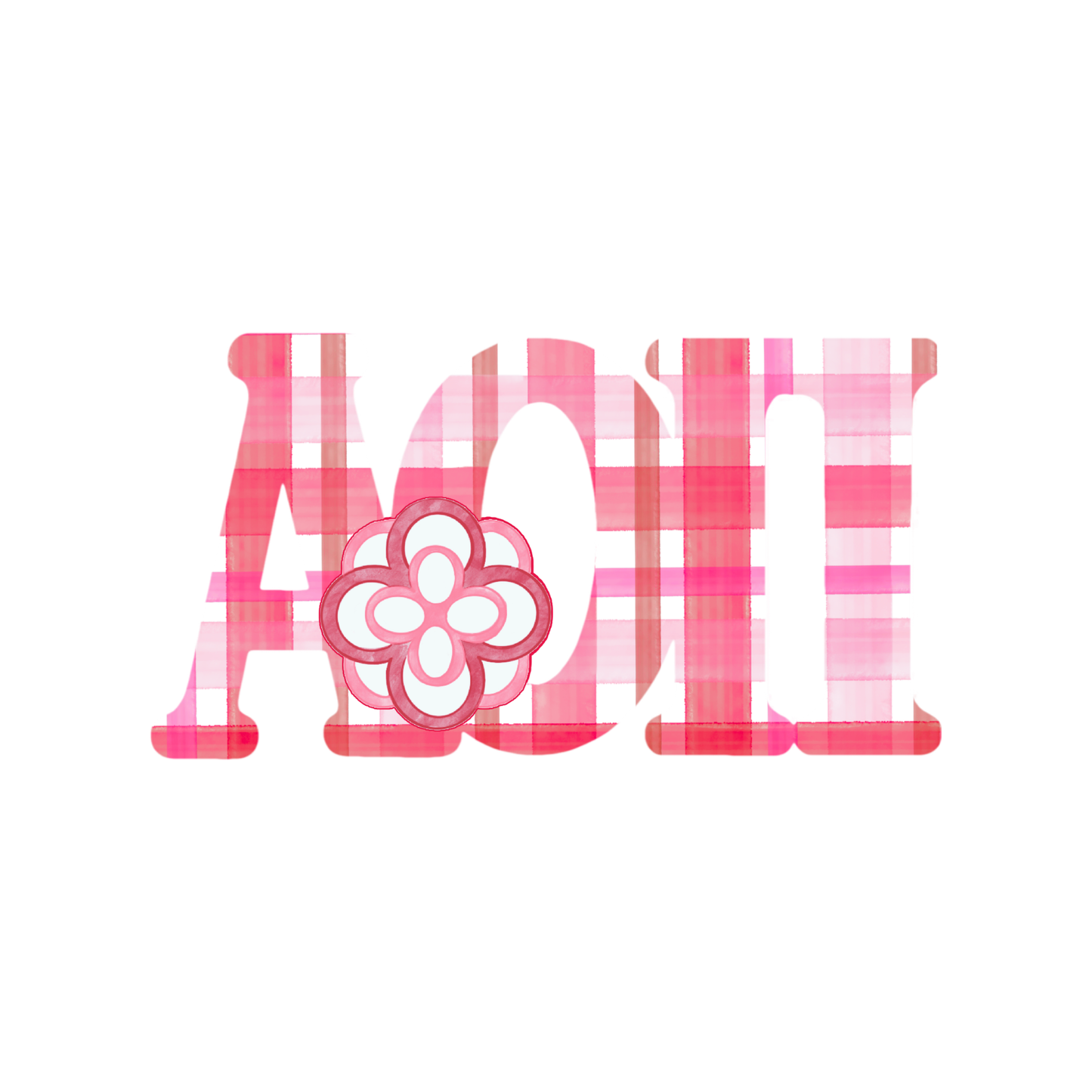 Alpha Omicron Pi Door Hanger