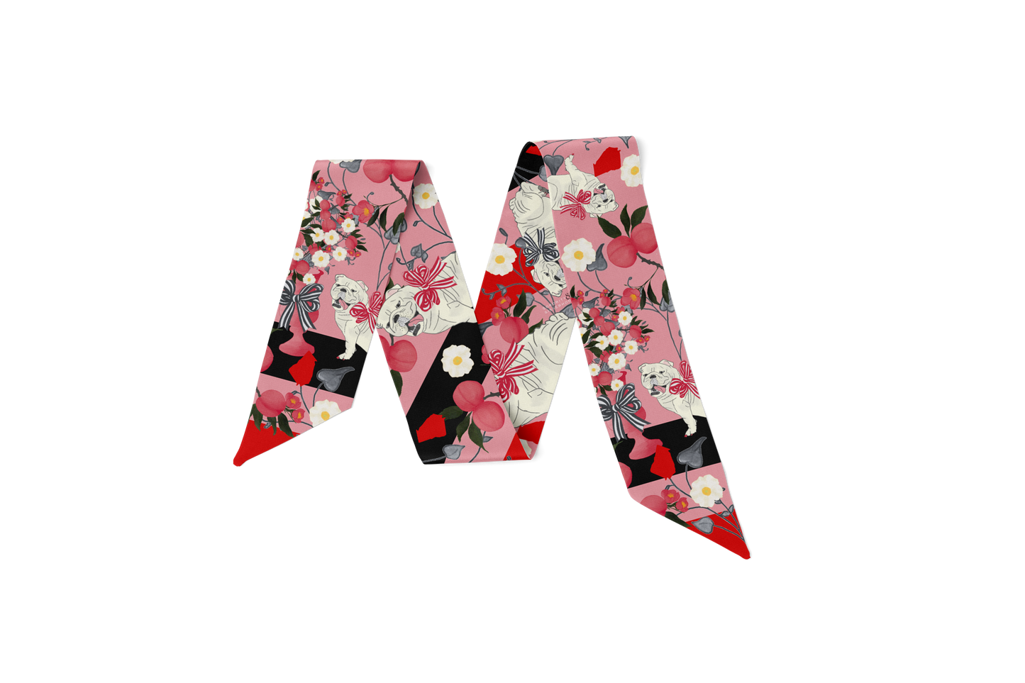 Black & Red Heirloom Scarflette™