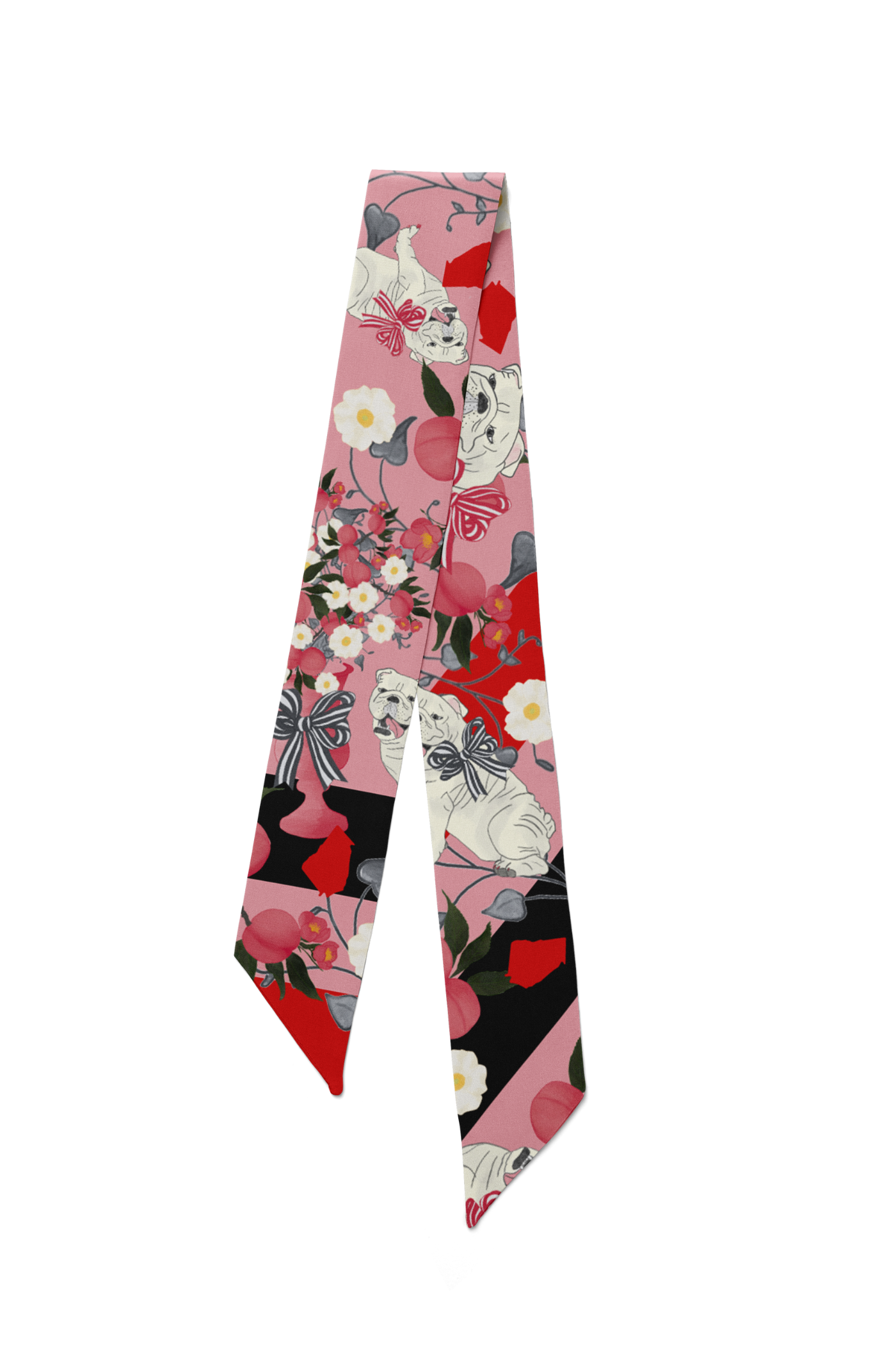 Black & Red Heirloom Scarflette™