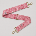 Cardinal & White Silk Purse Strap