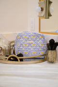 Kappa Kappa Gamma Toiletry Bag — hand-illustrated quilted cosmetic bag
