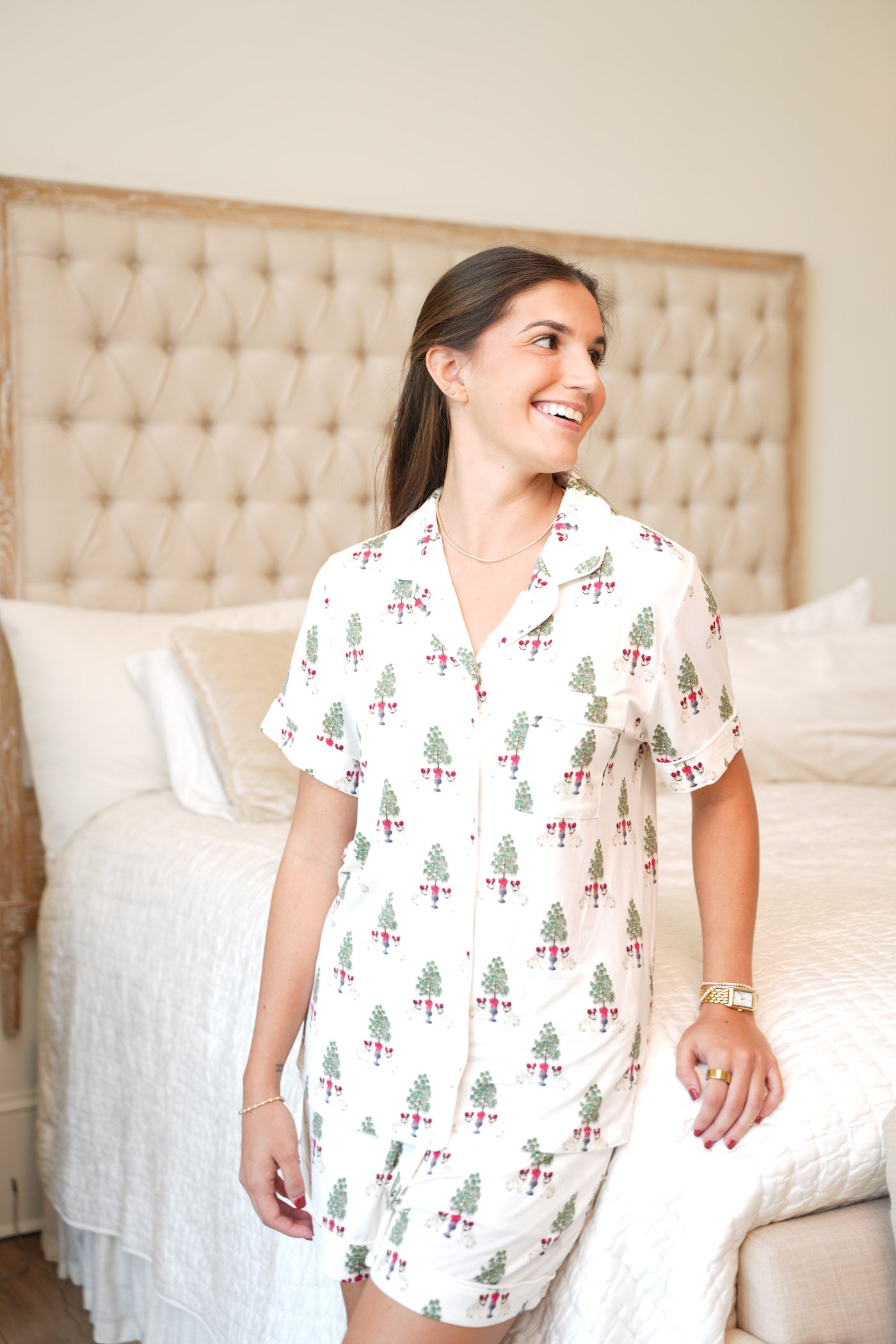 Gameday Heirloom Pajama Shorts Set - USL University of Louisiana Lafayette