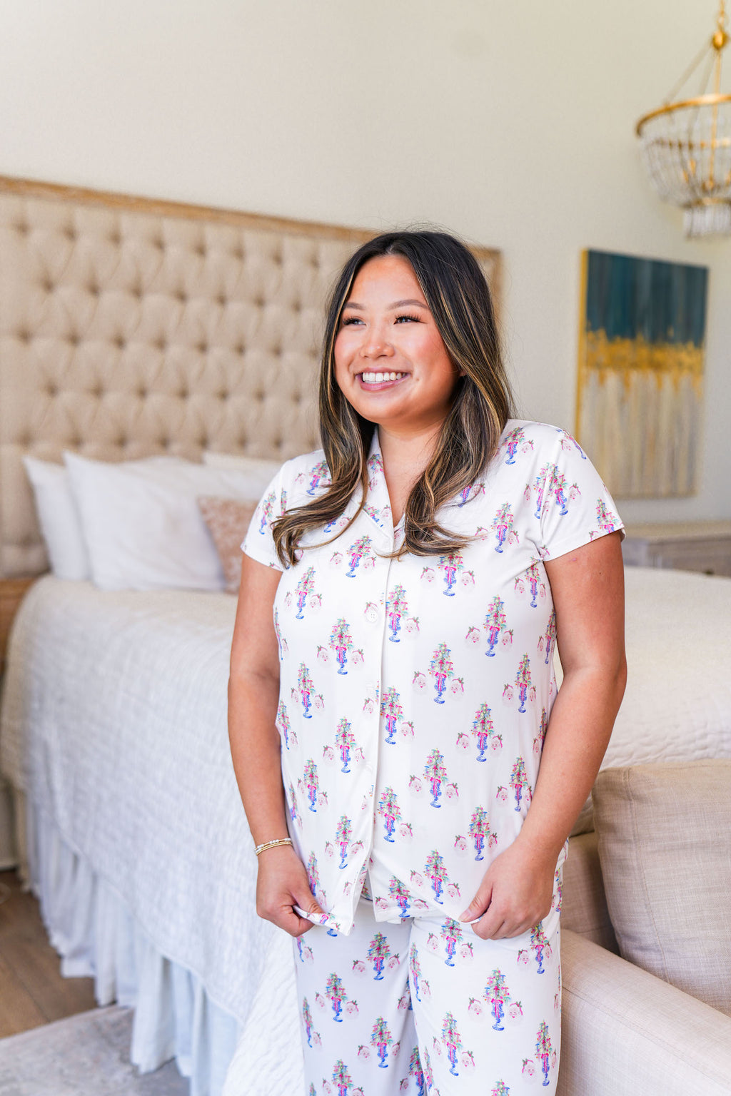 Sassy Santa Pajama Pants Set