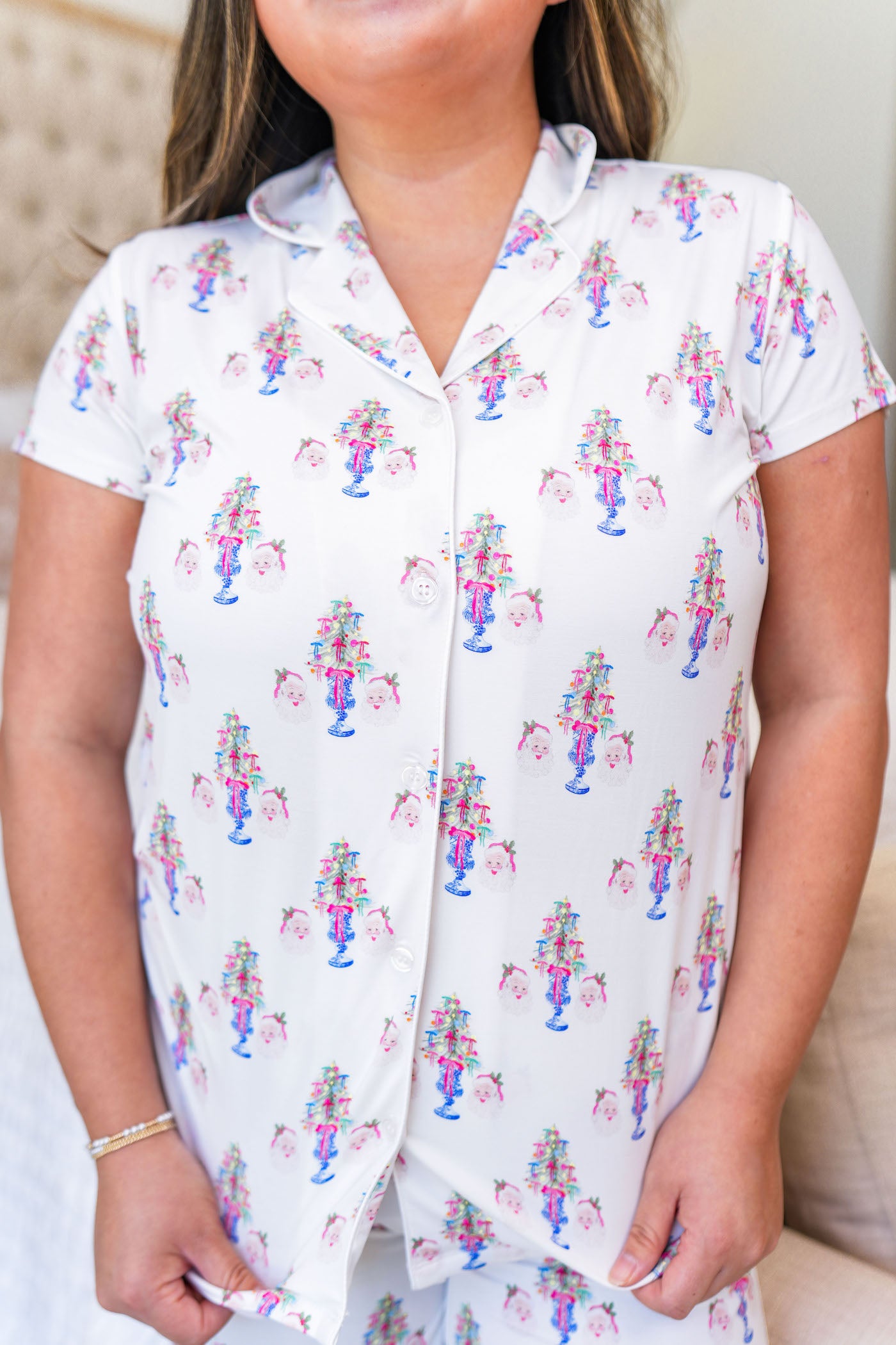 Sassy Santa Pajama Pants Set