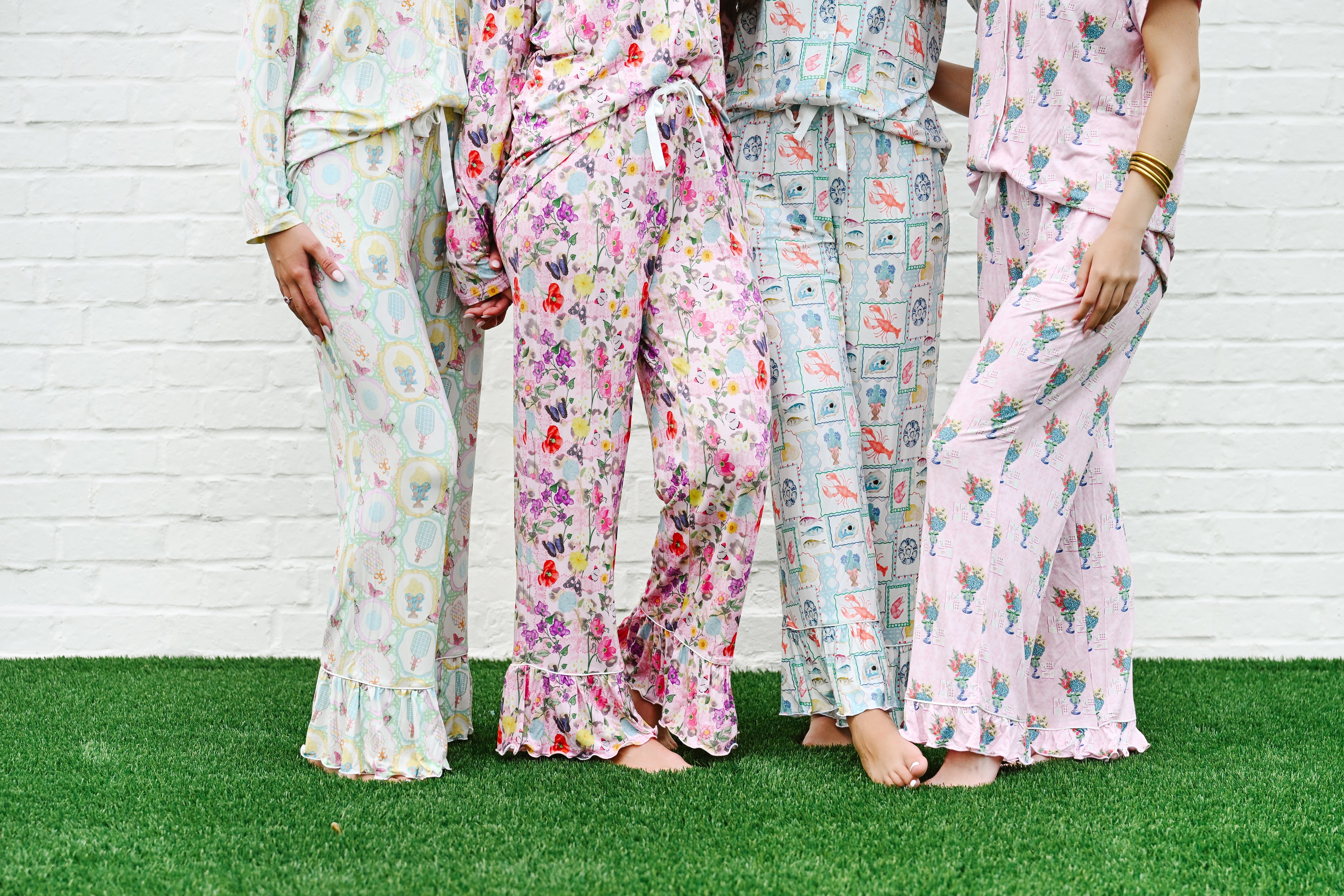 Heirloom Pajama Pants Set - Pickleball Sisters