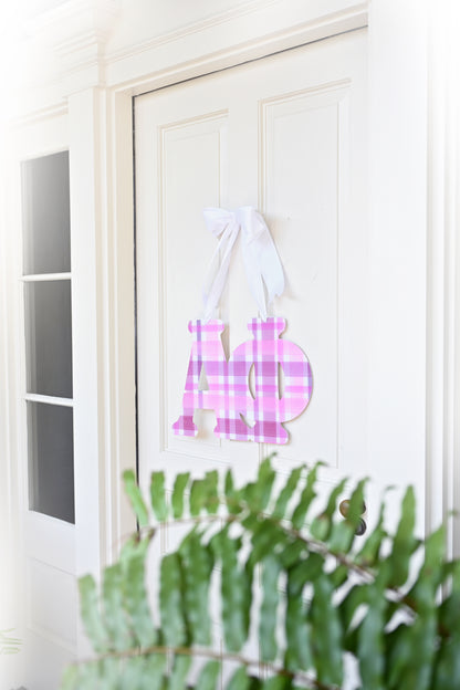 Alpha Phi Door Hanger