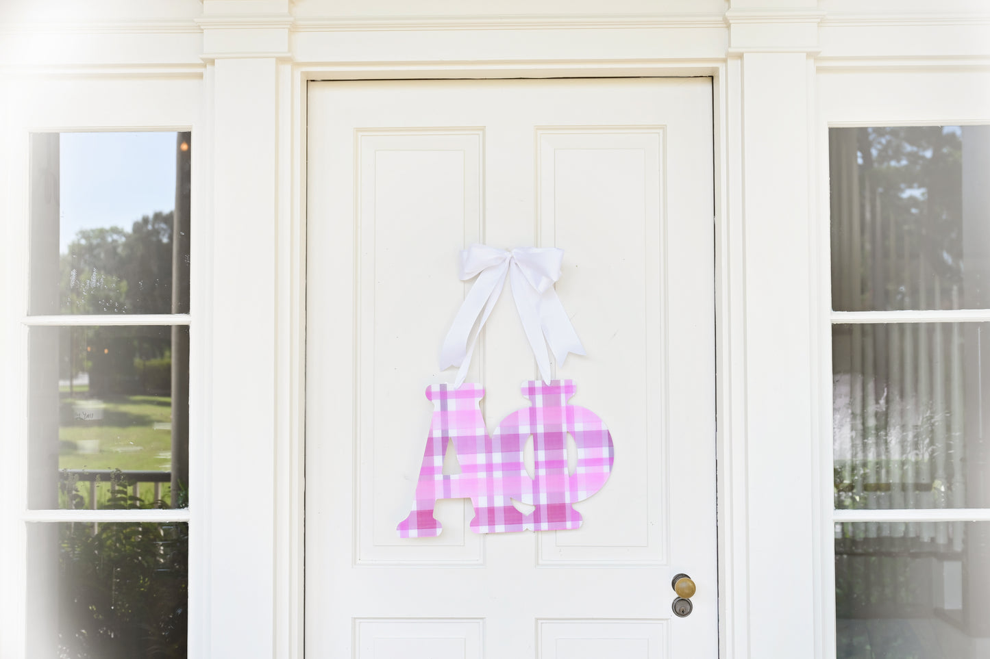 Alpha Phi Door Hanger