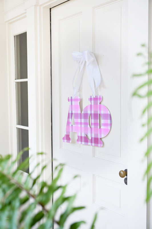 Alpha Phi Door Hanger