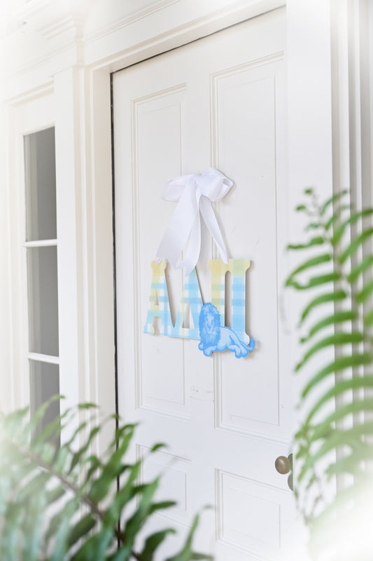 Alpha Delta Pi Door Hanger