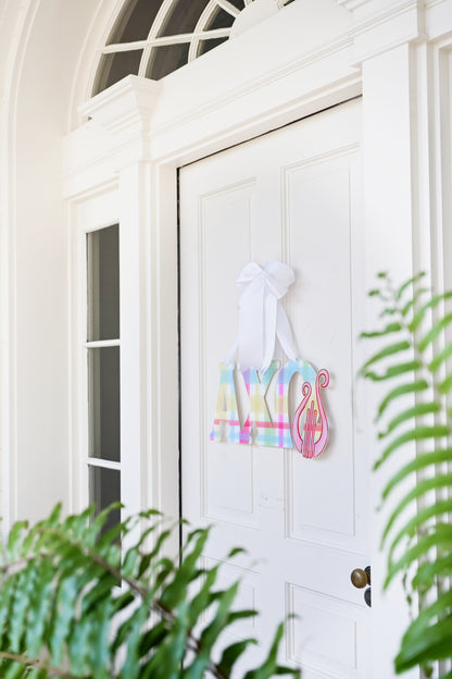 Alpha Chi Omega Door Hanger