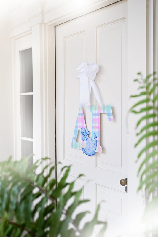 Delta Gamma Door Hanger