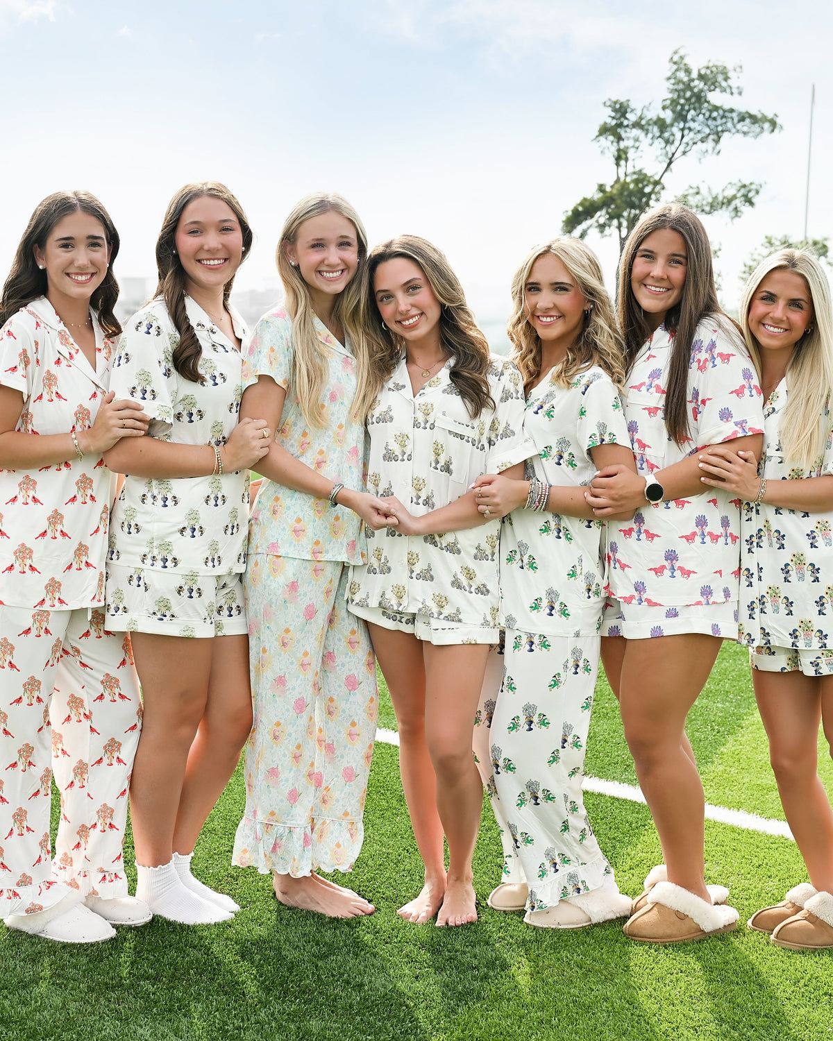 Gameday Heirloom Pajama Shorts Set - SMU