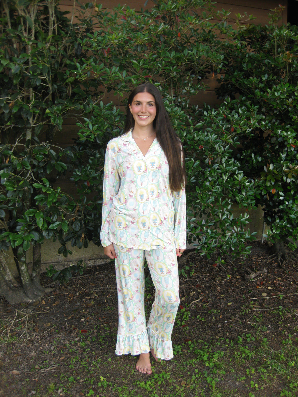 Heirloom Pajama Pants Set - Pickleball Sisters