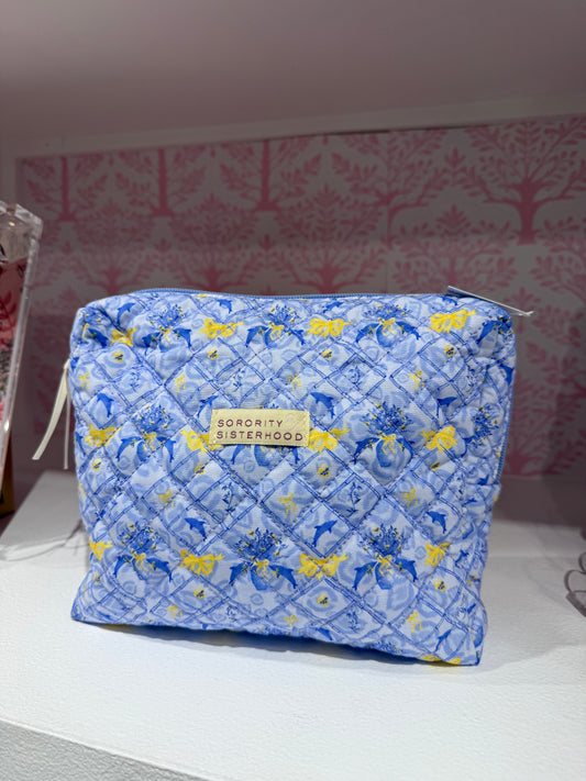 Delta Delta Delta Sorority Toiletry Bag
