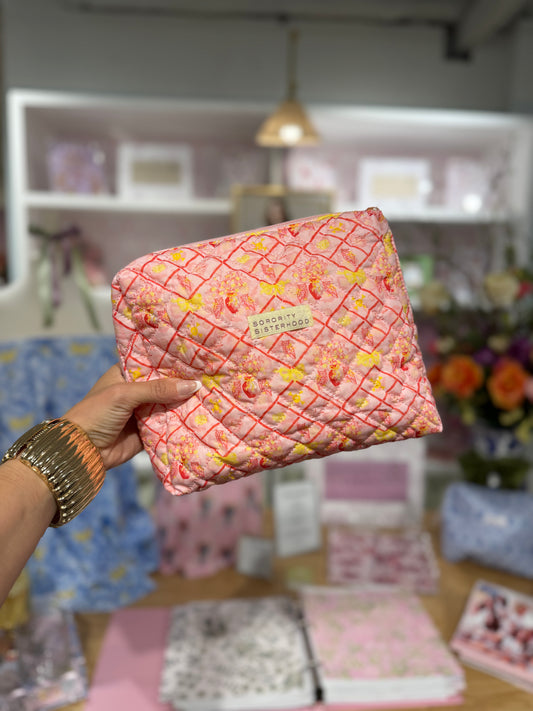 Chi Omega Cosmetic Bag