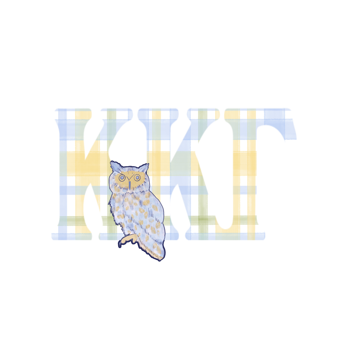 Kappa Kappa Gamma Door Hanger