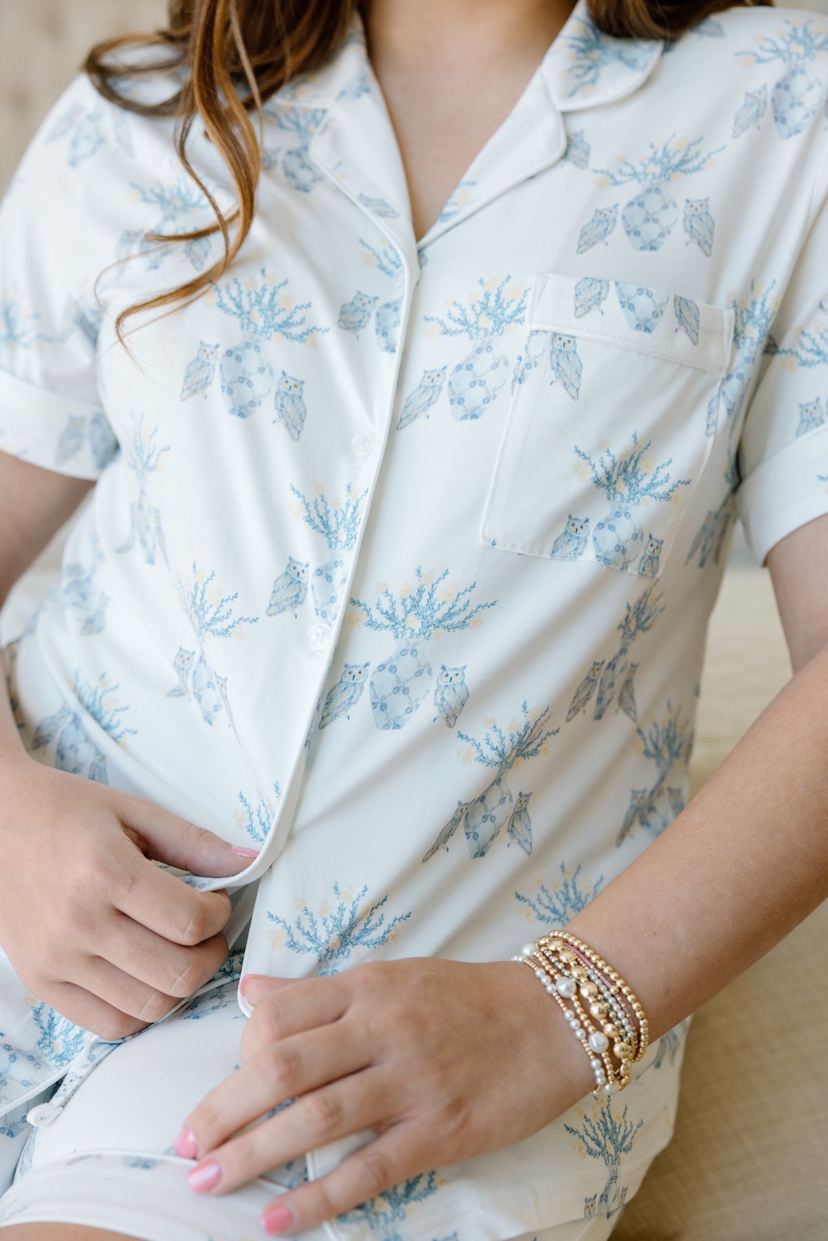Kappa Kappa Gamma Pajama Shorts Set