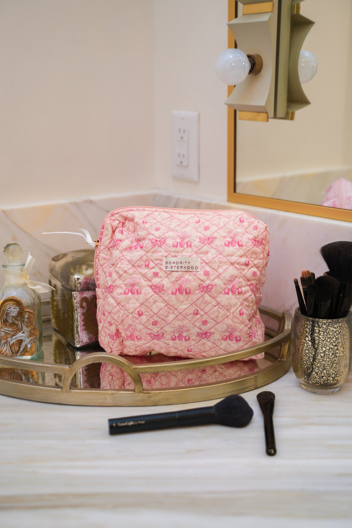 Phi Mu Toiletry Bag