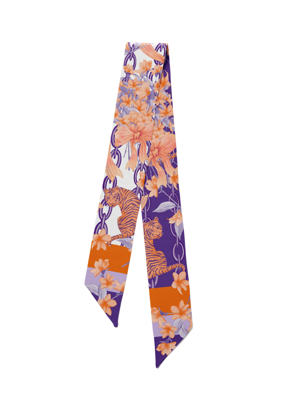 Purple & Orange Heirloom Scarflette™