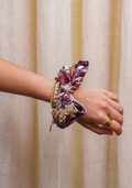 Mississippi State University Heirloom Scarflette™ — 100% silk hand-illustrated scarflette