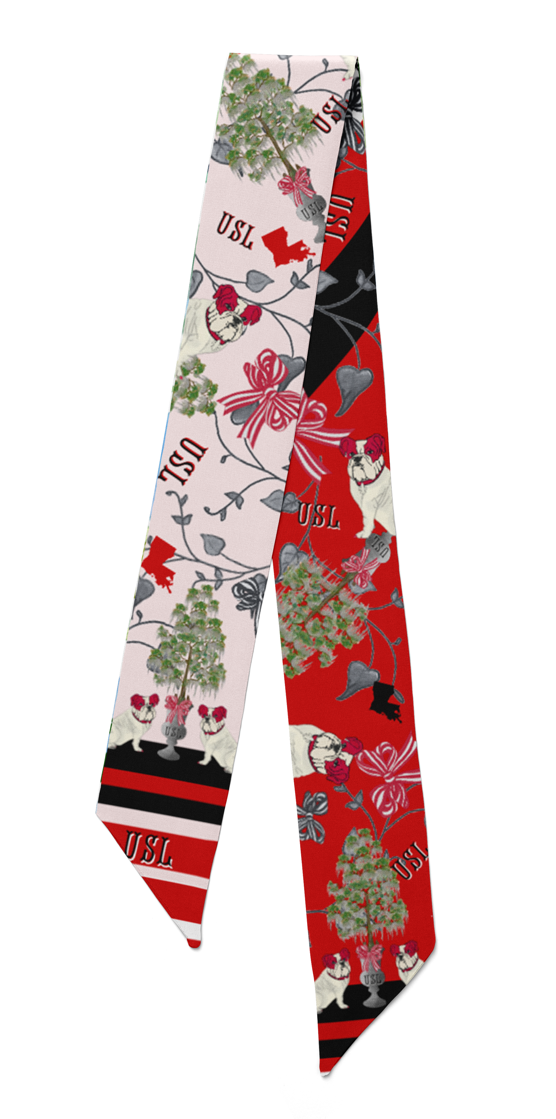 USL University of Louisiana Lafayette Heirloom Scarflette™