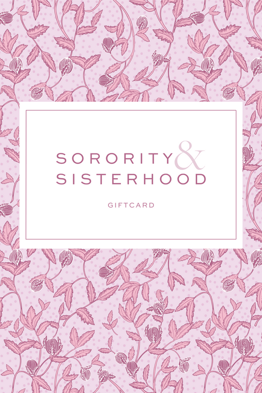 Sorority and Sisterhood Gift Card