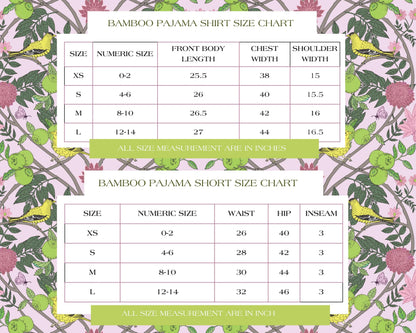 Delta Delta Delta Pajama Shorts Set
