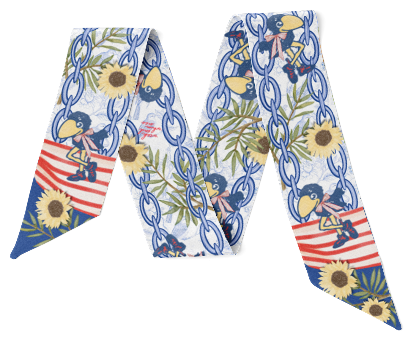 University of Kansas Gameday Heirloom Scarflette™